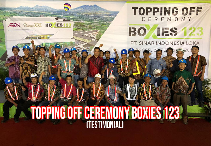 Hanya 8 Bulan Pengerjaan, MALL BOXIES 123 Langsung Topping Off